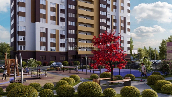 2-к квартира, 61.7 кв.м.