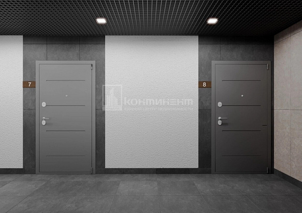 2-к квартира, 61.7 кв.м.